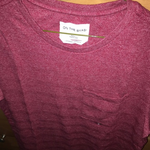 Extended longer length textured scallop tee PacSun - Picture 5 of 8